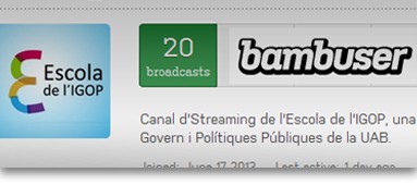Canal Streaming IGOP
