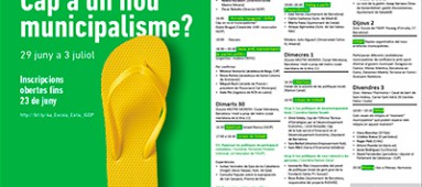 Municipalismo IV escuela de verano