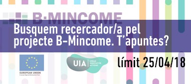 Vols treballar amb nosaltres al B-Mincome?