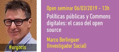Open Seminar Marco Berlinguer