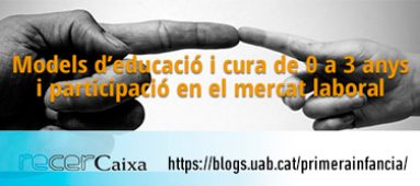 Nova web projecte Model educatiu i cura 0-3