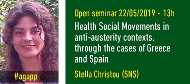 Open Seminar Stella Christou