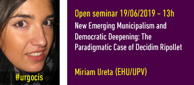 Open Seminar Miriam Ureta