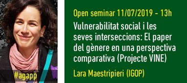 Open Seminar Project VINE Lara Maestripieri