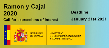 Call for expressions of interest on 5-year postdoctoral fellowships (Ramon y Cajal program)