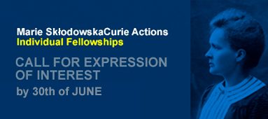 Call: Expression of Interest Marie-Curie Individual Fellowship