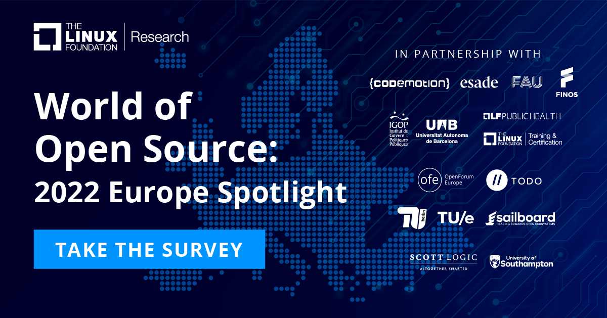Enquesta sobre el software lliure i de codi obert a Europa