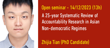 Zhijian Tian Open Seminar