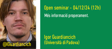 Igor Guardiancich seminar