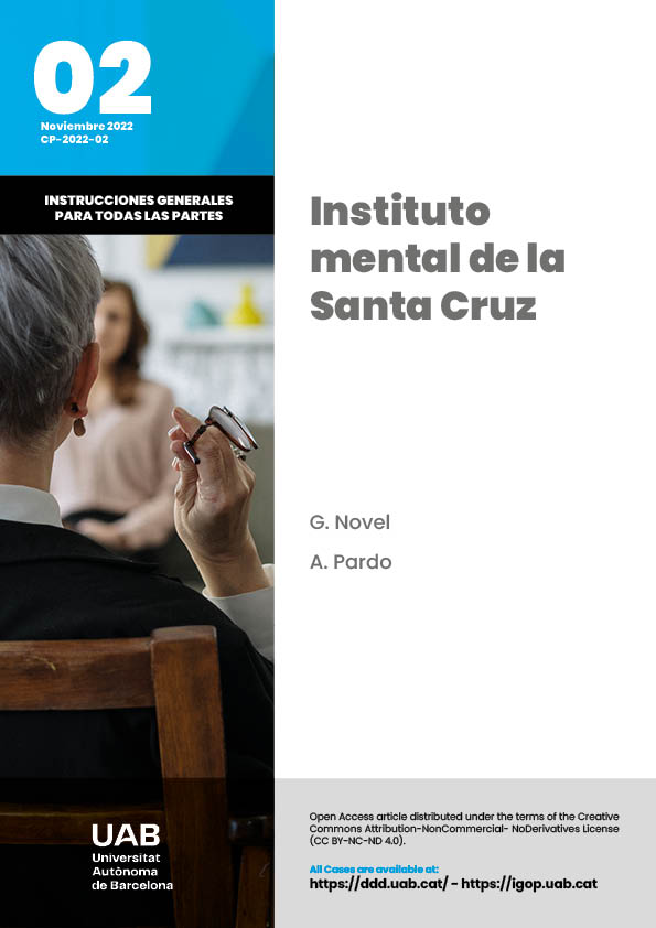 Estudio de caso Instituto Mental Santa Cruz