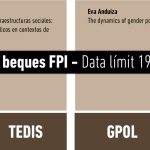 Convocatòries predoctorals obertes