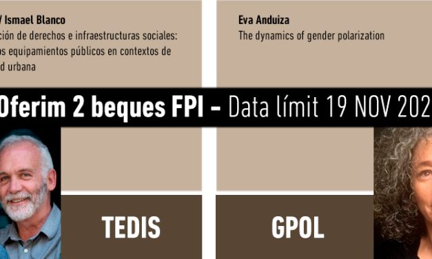 Open predoctoral calls