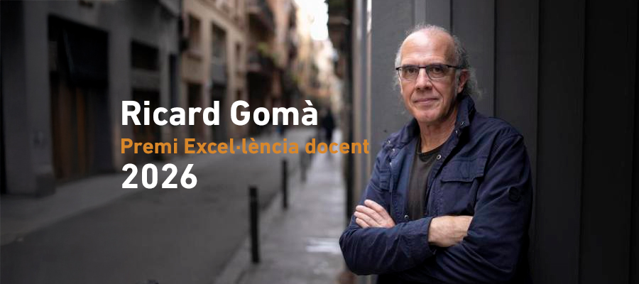 Ricard Gomà: Premio a la Excelencia Docente 2026